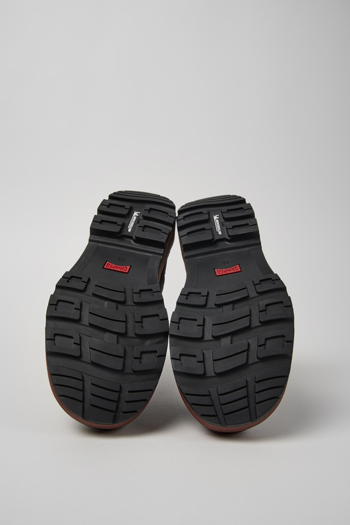 Camper Brutus Trek MICHELIN - Schwarze Herrenstiefelette aus Nubukleder
