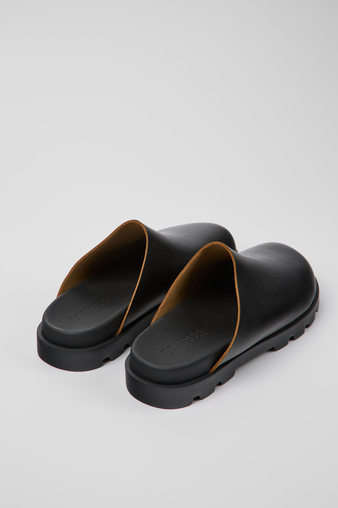 Camper Brutus Sandal - Schwarze Ledersandale für Damen.