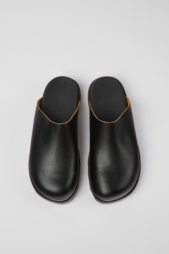 Camper Brutus Sandal - Schwarze Ledersandale für Damen.