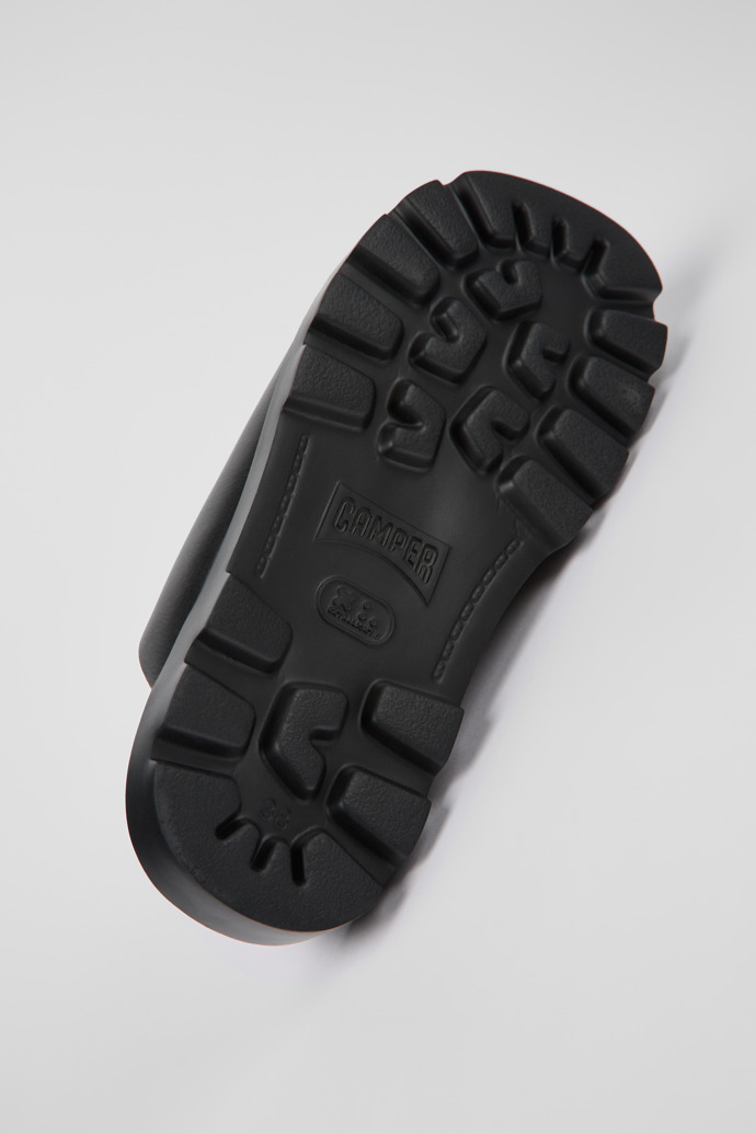 Camper Brutus Sandal - Schwarze Ledersandale für Damen.