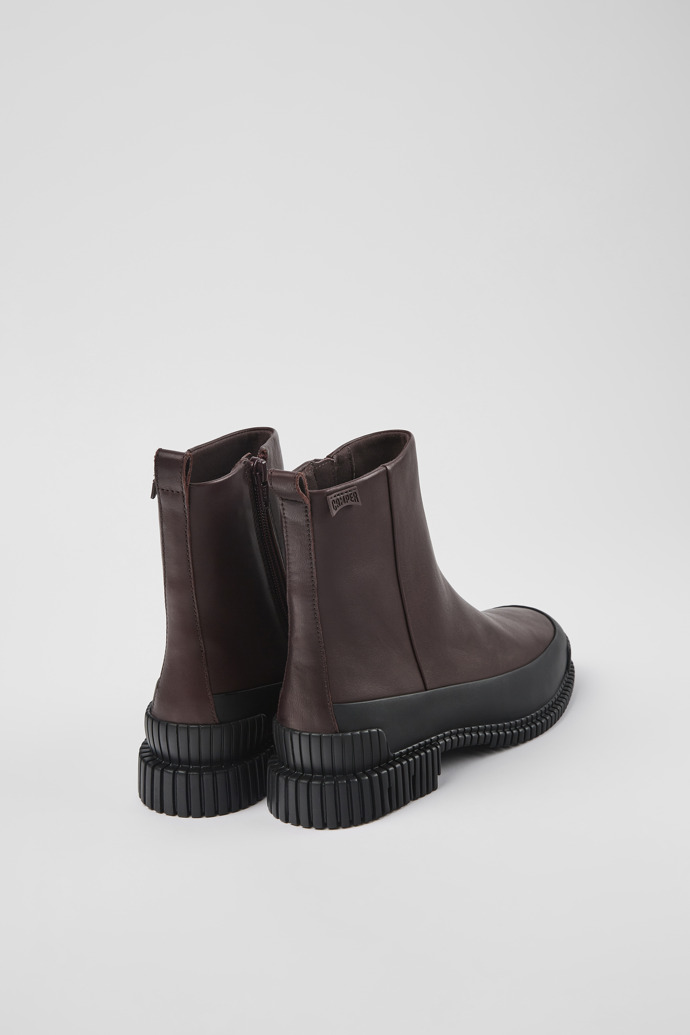 Camper Pix - Weinroter Damenstiefel aus Leder