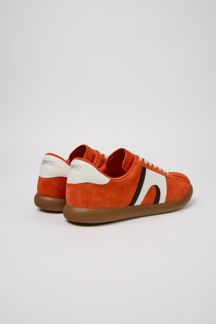 Camper Pelotas Soller - Mehrfarbiger Herrensneaker aus Leder und Nubukleder.
