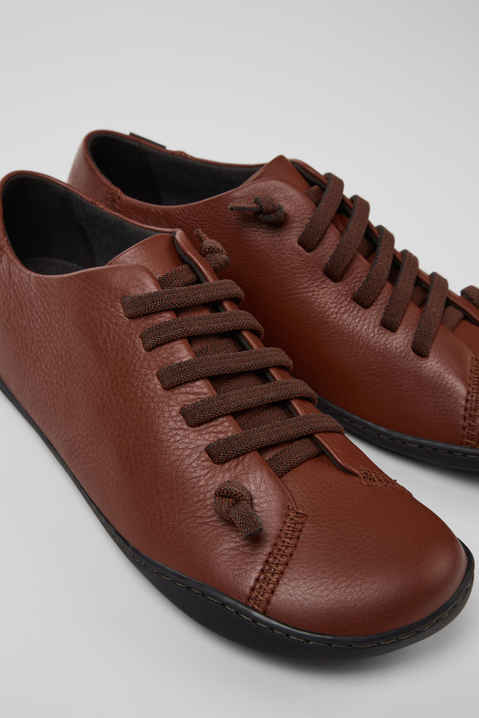 Camper Peu - Roter Lederschuh für Damen
