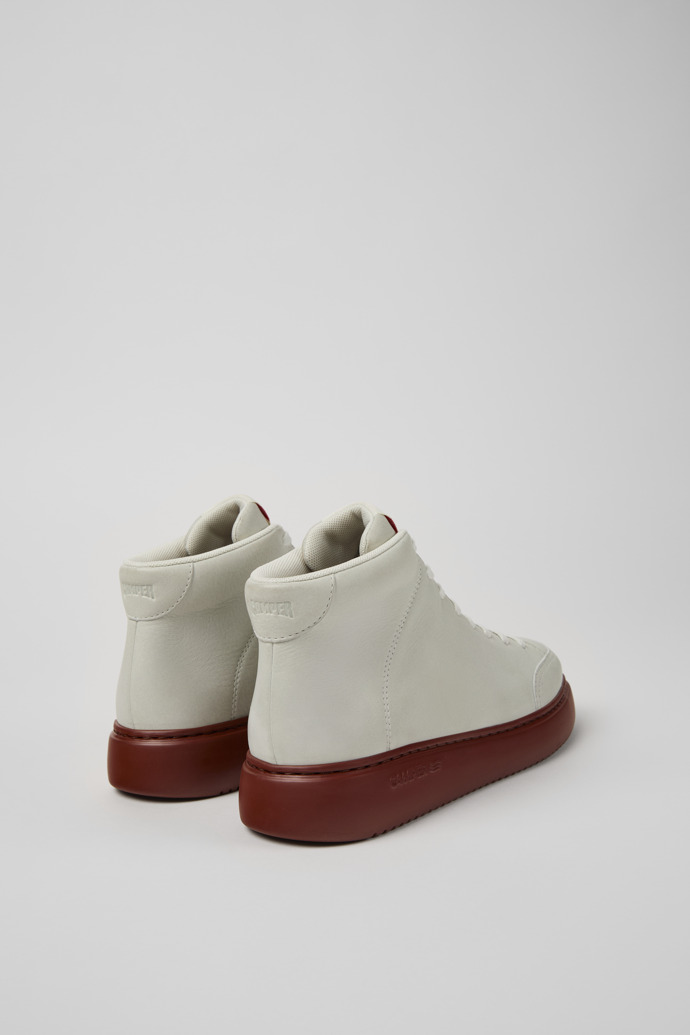Camper Runner K21 - Weißer Damensneaker aus ungefärbtem Leder