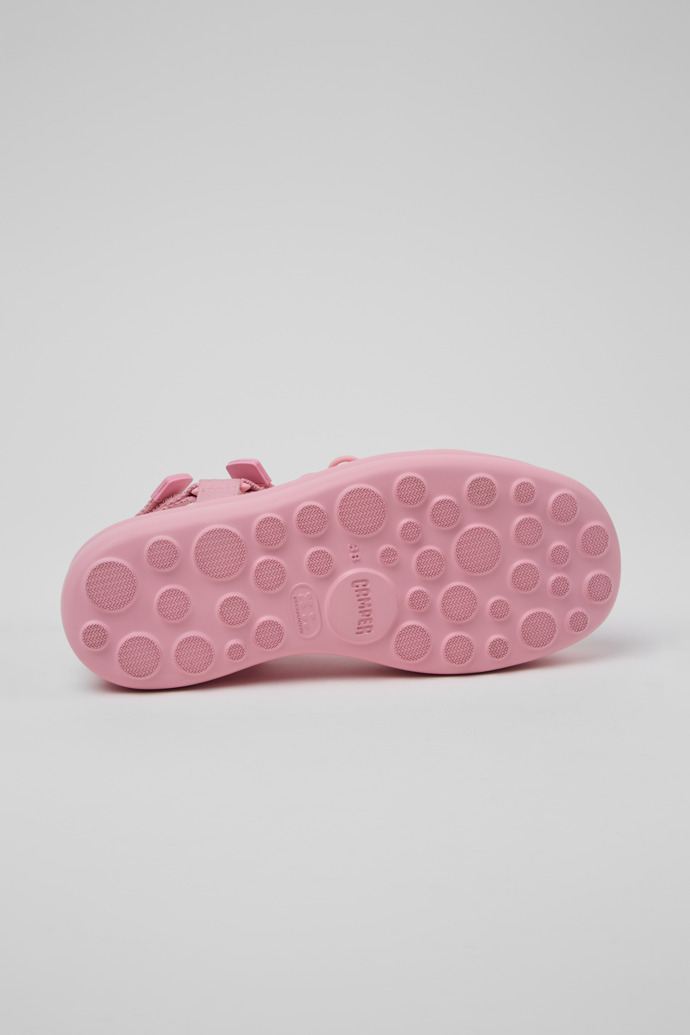 Camper Twins - Rosa Damen-Sandalen aus Recycling-PET.
