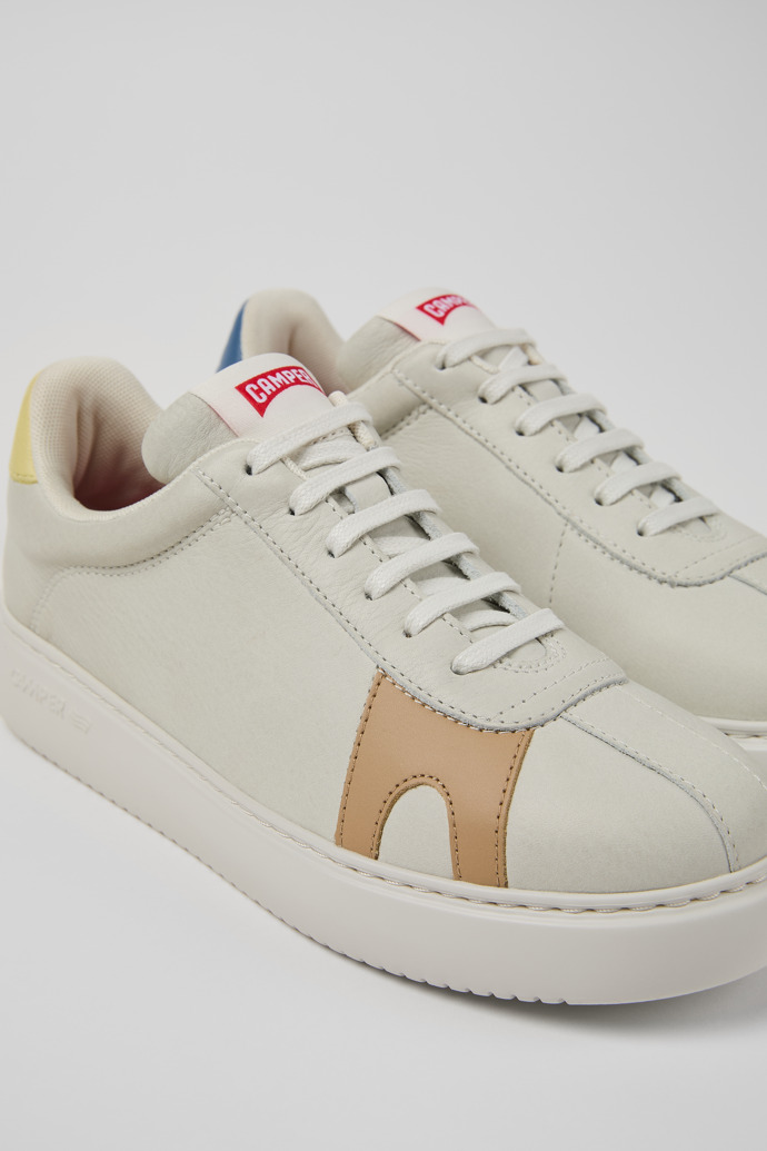 Camper Twins - Mehrfarbige Ledersneaker für Damen.
