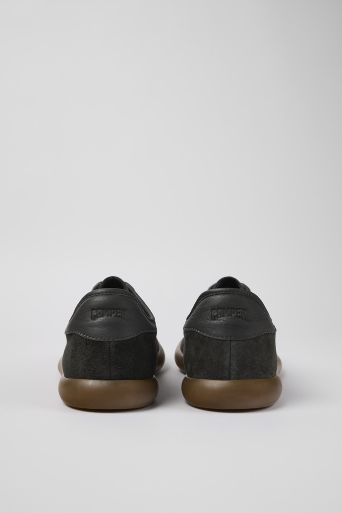 Camper Pelotas Soller - Grauer Herrensneaker aus Nubukleder/Leder