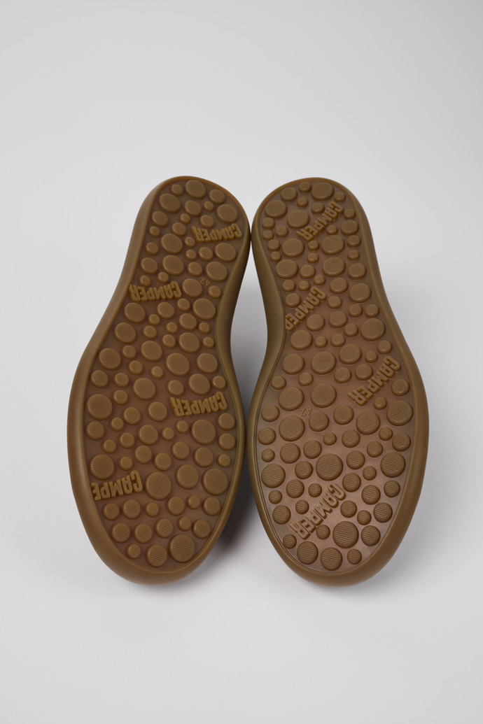 Camper Pelotas Soller - Grauer Herrensneaker aus Nubukleder/Leder