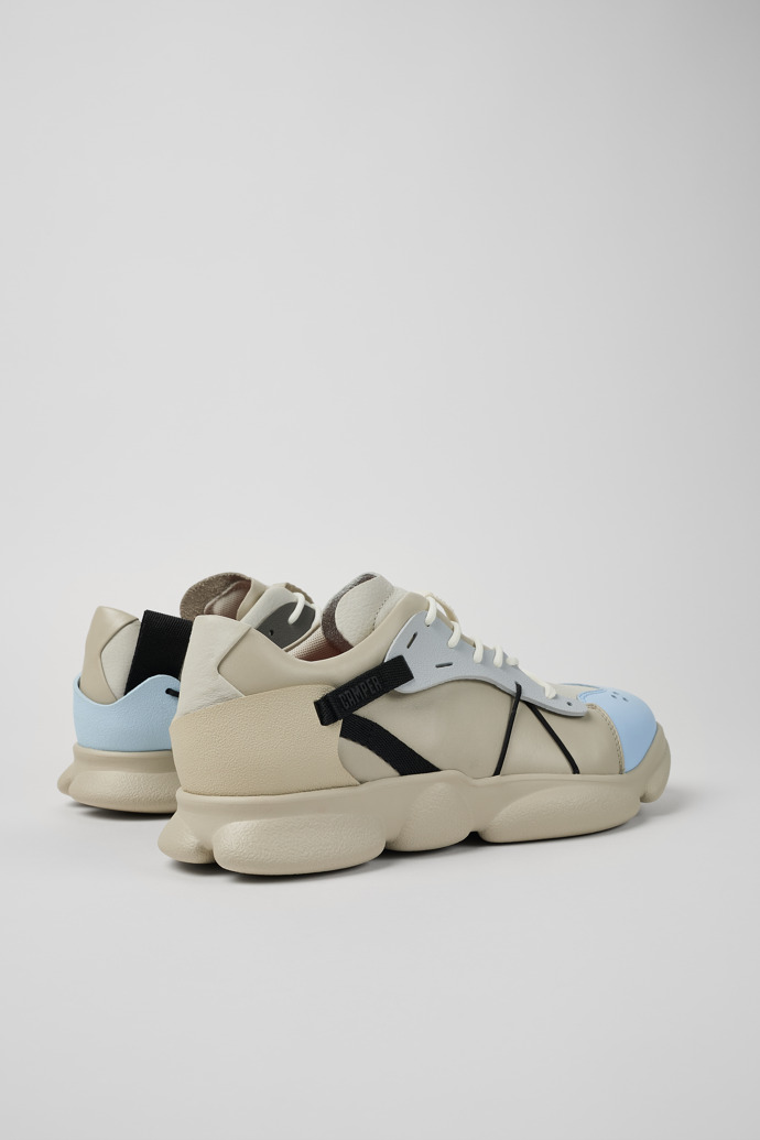 Camper Twins - Mehrfarbiger Herrensneaker aus Leder und Textil