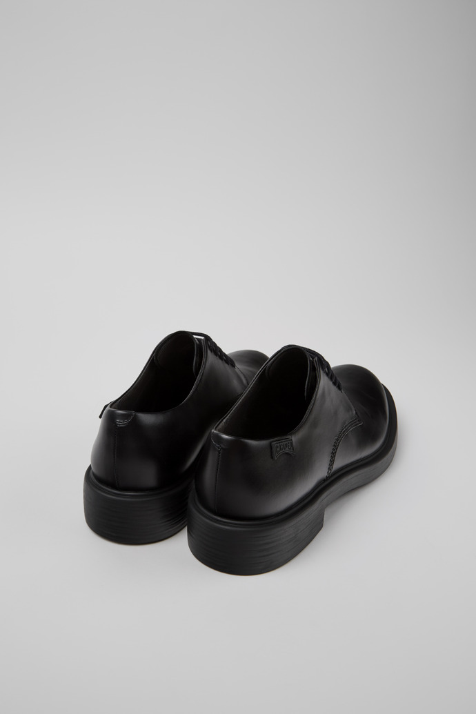 Camper Dean - Schwarzer Herrenschuh aus Leder.