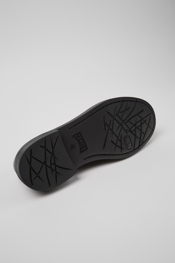 Camper Dean - Schwarzer Herrenschuh aus Leder.