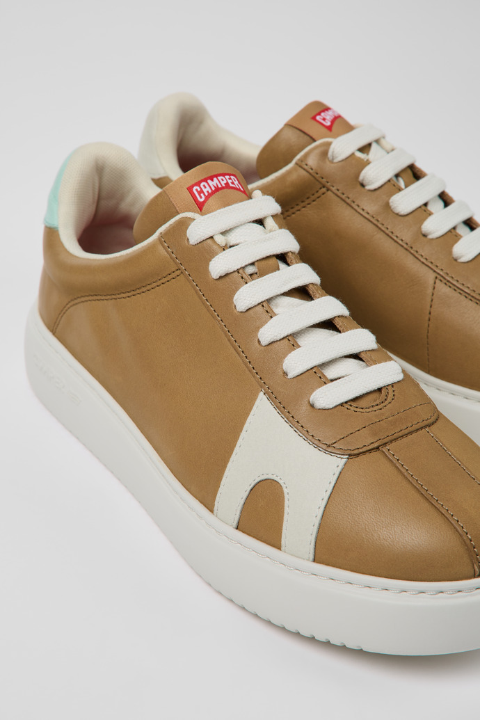 Camper Twins - Brauner Herrensneaker aus Leder