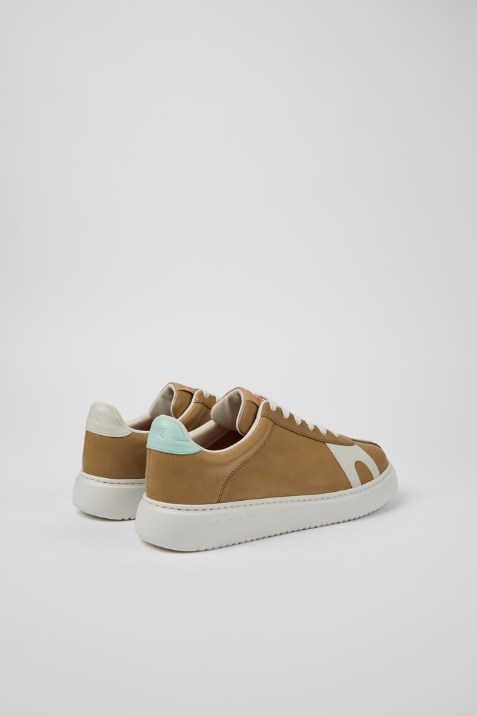 Camper Twins - Brauner Herrensneaker aus Leder