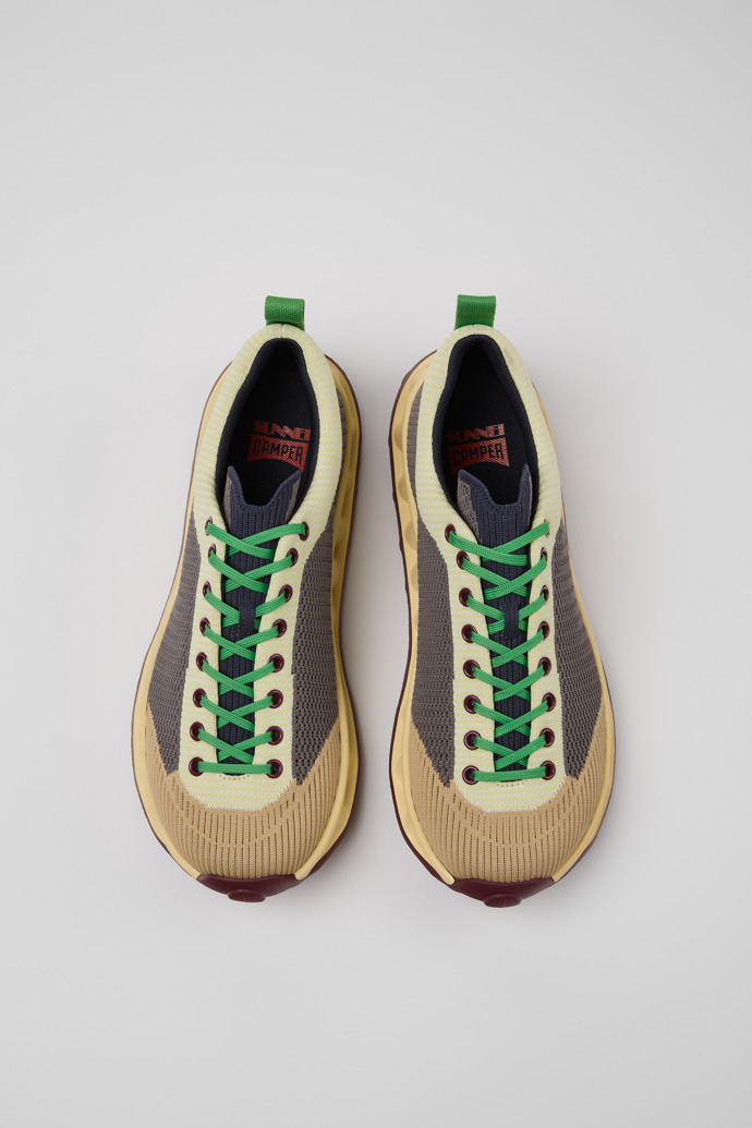 Camper Camper x SUNNEI - PELOTISSIMA - Mehrfarbiger Herrensneaker aus Textil.