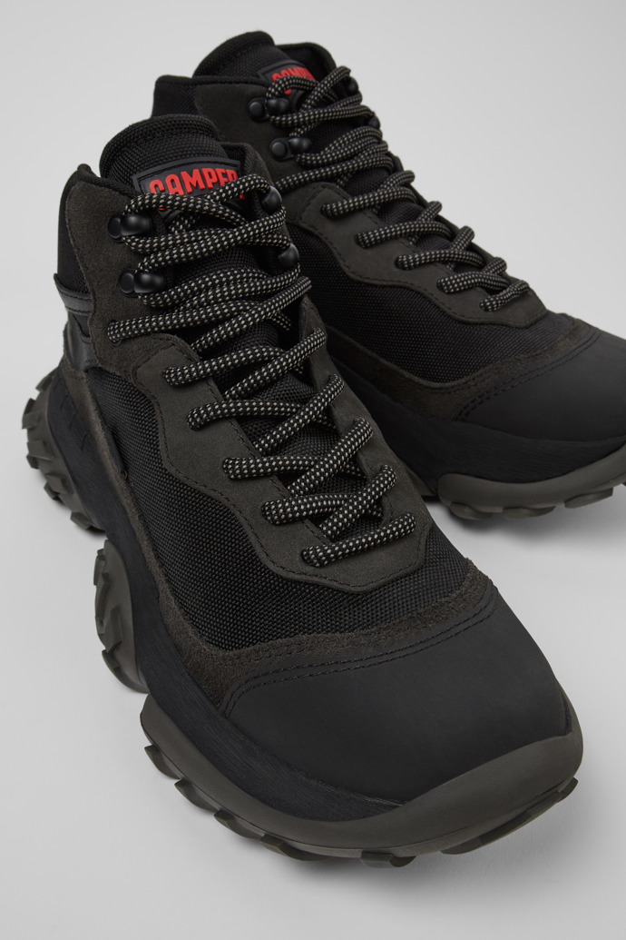 Camper Karst Trek GORE-TEX - Mehrfarbige Herrenstiefelette aus Textil und Nubukleder.