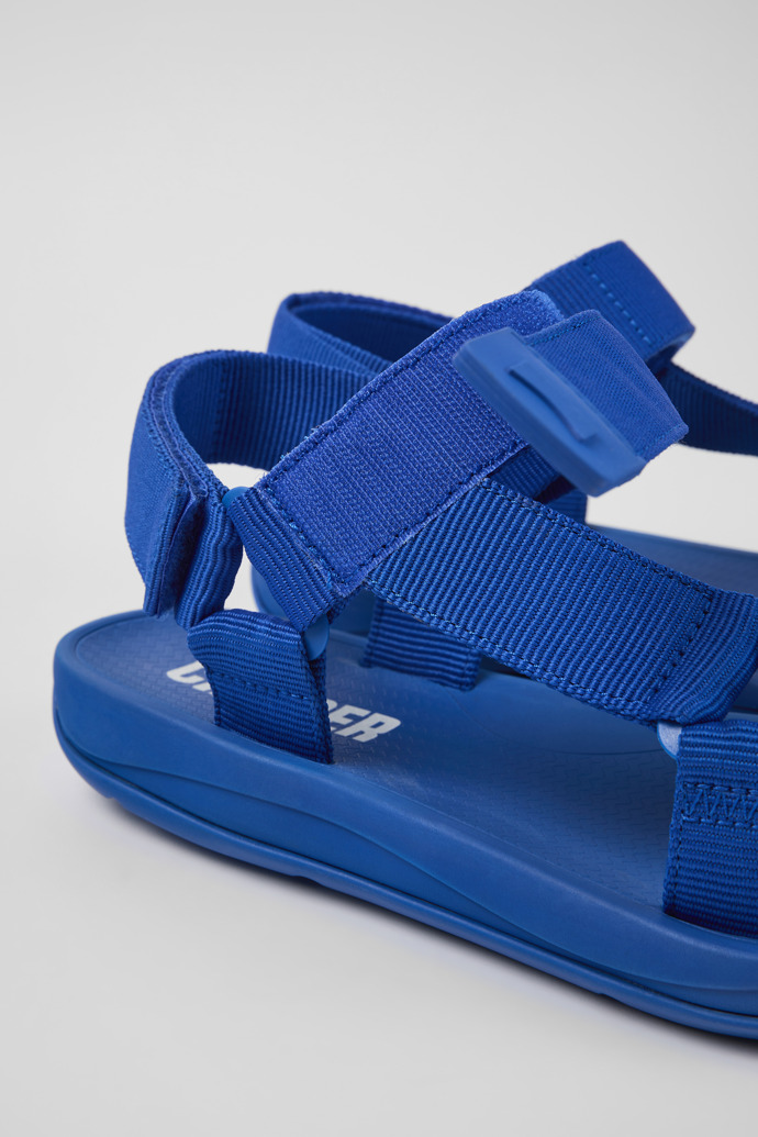 Camper Match - Blaue Herrensandalen aus Textil