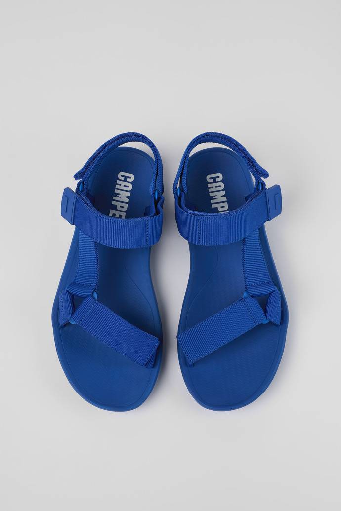 Camper Match - Blaue Herrensandalen aus Textil