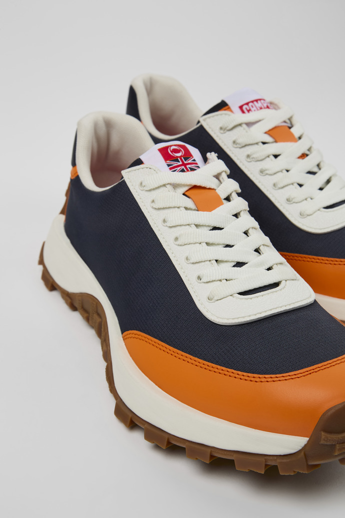 Camper Camper x INEOS Britannia - Blauer Herrensneaker aus Textil/Leder
