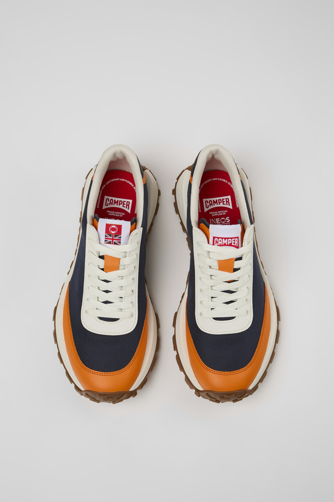 Camper Camper x INEOS Britannia - Blauer Herrensneaker aus Textil/Leder