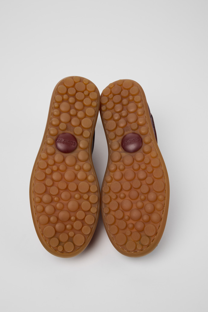 Camper Pelotas - Mehrfarbige Lederschuhe für Damen.