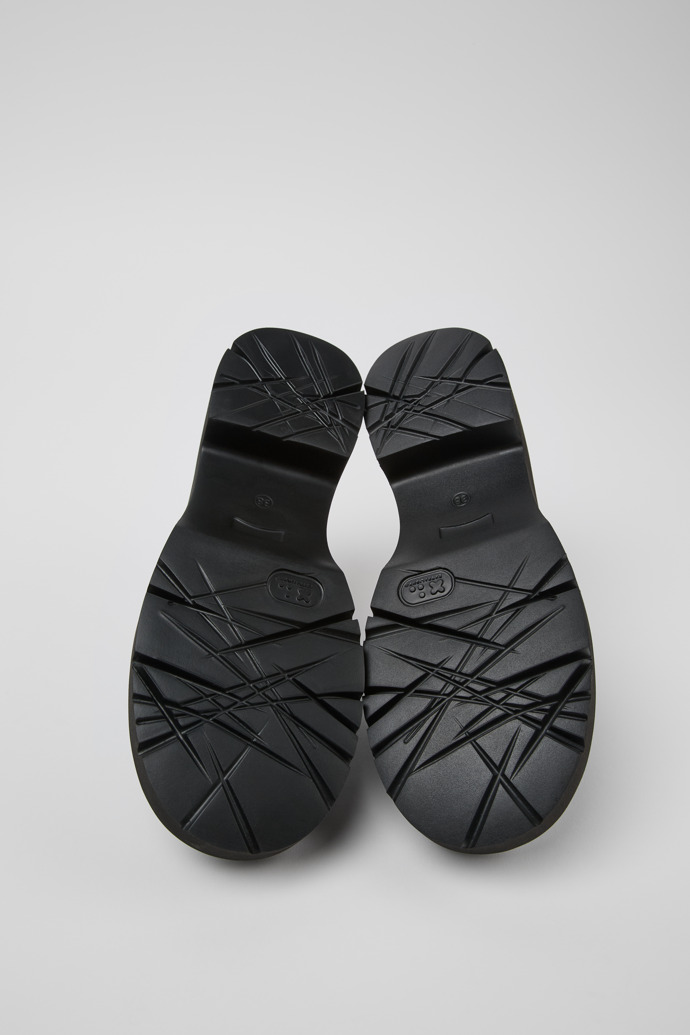 Camper Milah - Schwarze Lederclogs für Damen