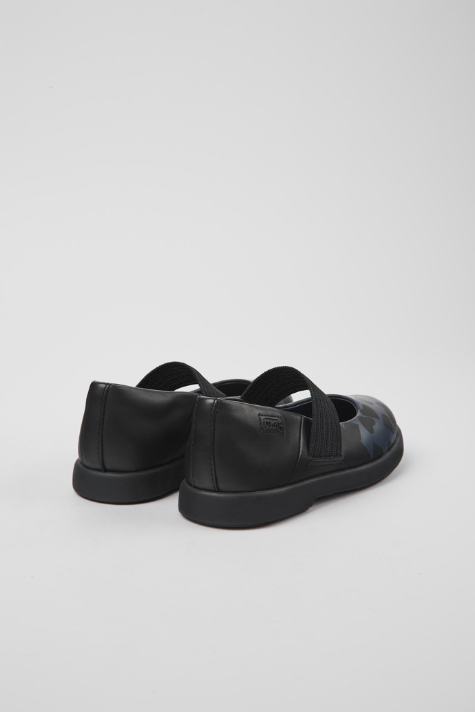 Camper Twins - Schwarzer Kinder-Mary Jane aus Leder