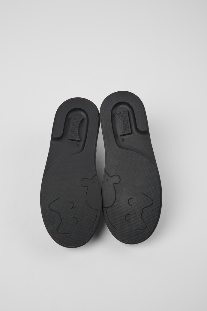 Camper Twins - Schwarzer Kinder-Mary Jane aus Leder