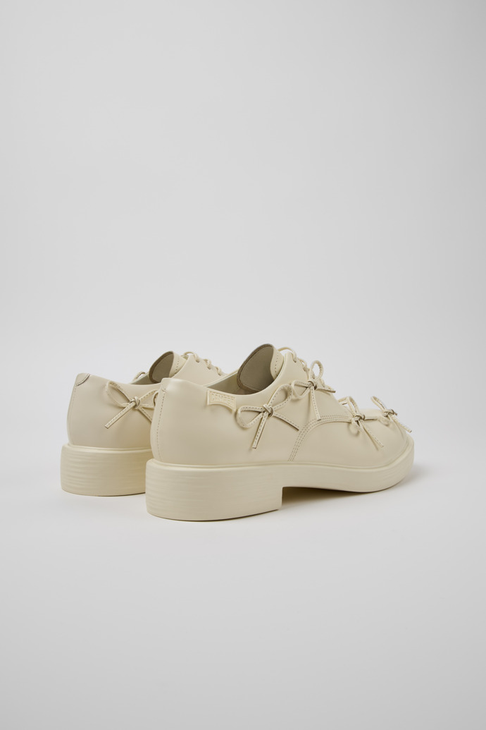 Camper Dean - Weißer Herrenschuh aus Leder.