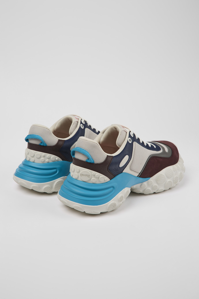 Camper Pelotas Mars - Mehrfarbiger Herrensneaker aus Textil und Nubuk