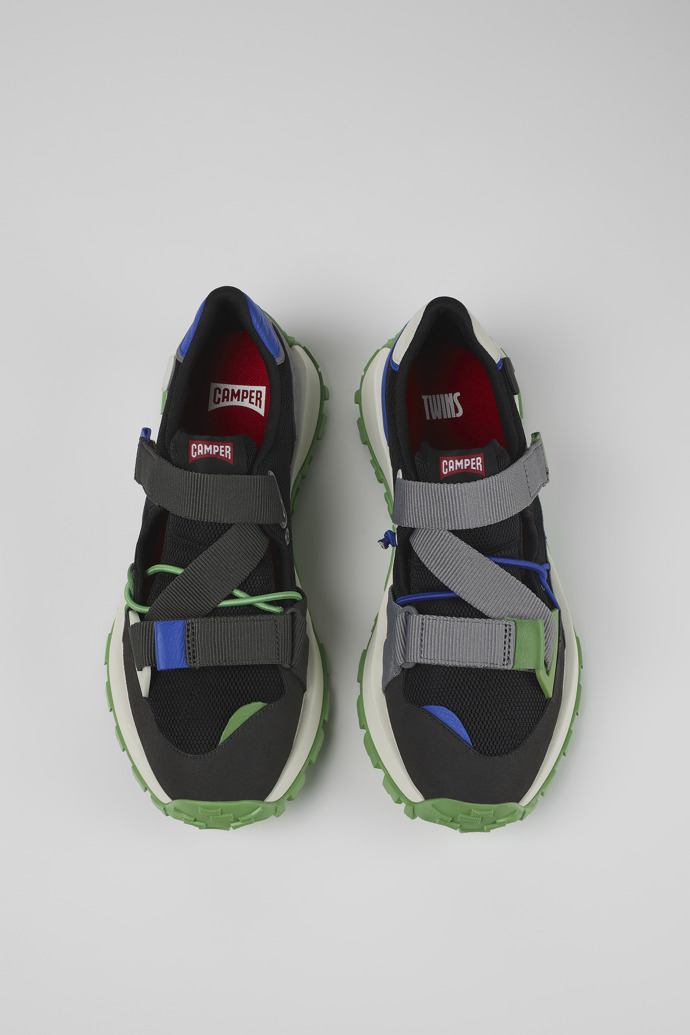 Camper Twins - Mehrfarbiger Herrensneaker aus Textil/Leder