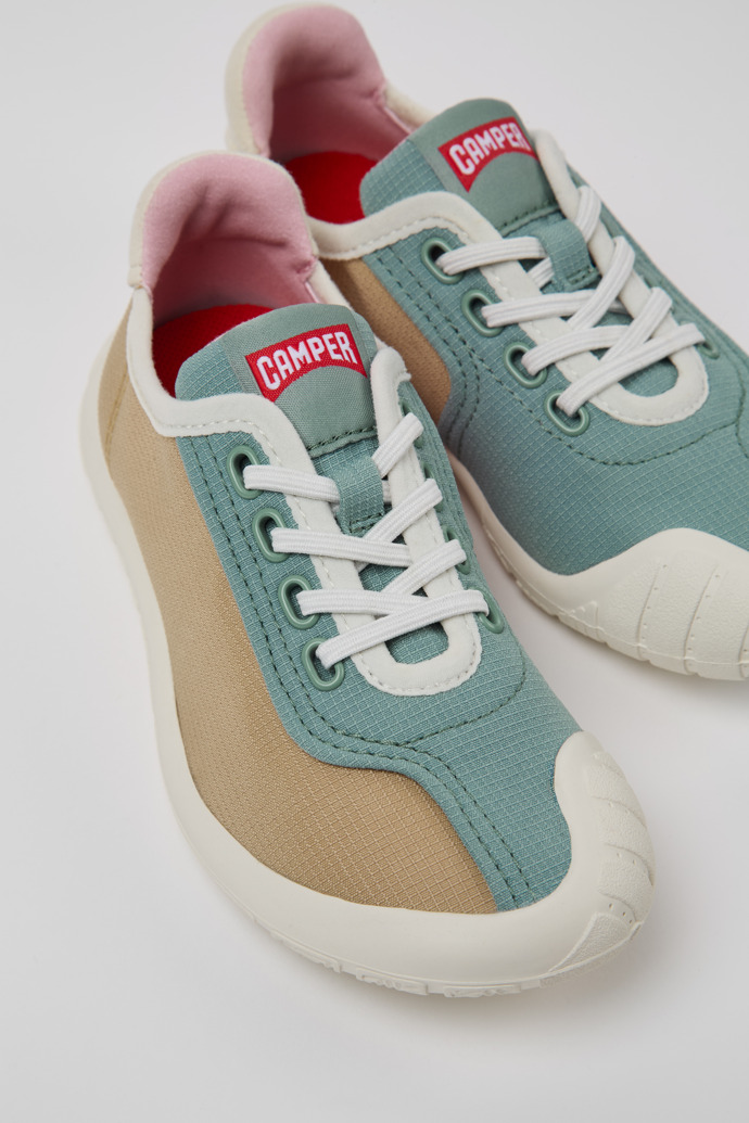 Camper Twins - Mehrfarbige Kindersneaker aus Recycling-PET.