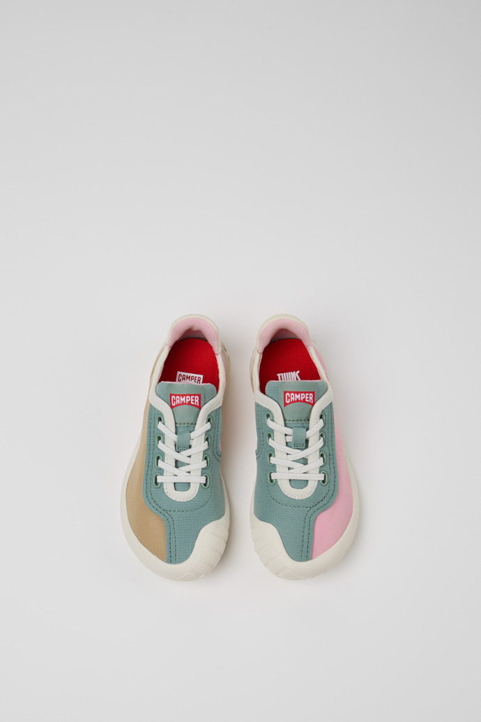 Camper Twins - Mehrfarbige Kindersneaker aus Recycling-PET.