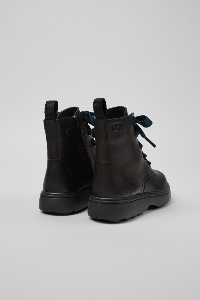 Camper Norte - Schwarze Kinderstiefelette aus Leder
