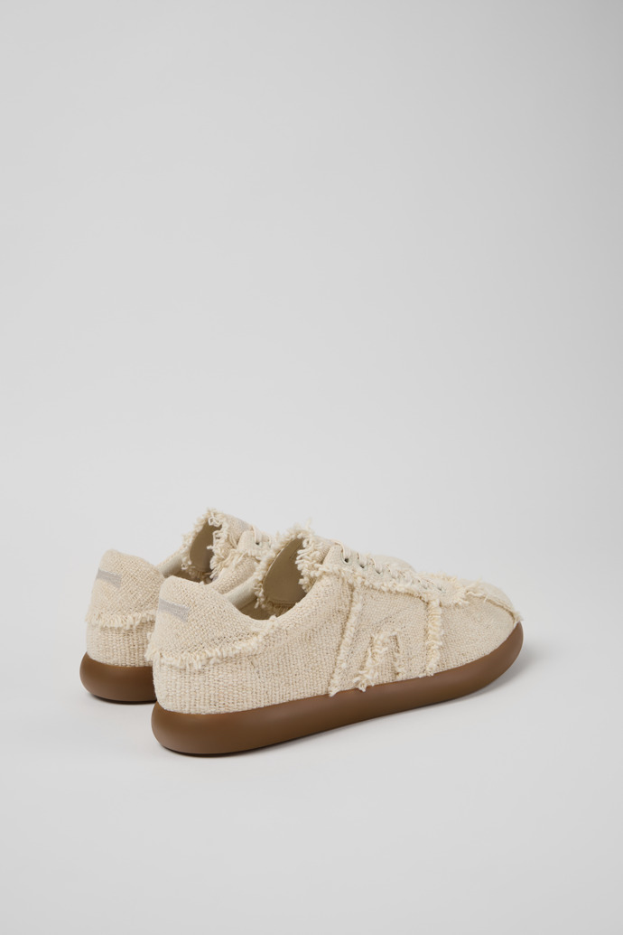 Camper Pelotas Soller - Beiger Herrensneaker aus Bio-Baumwolle.
