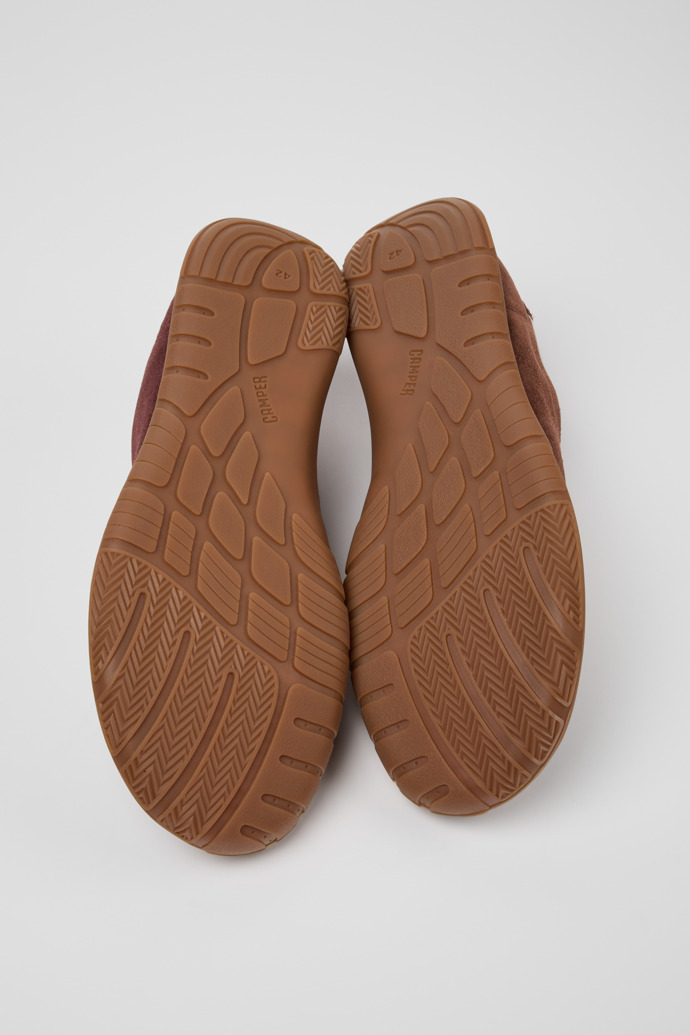 Camper Twins - Mehrfarbiger Herrensneaker aus Veloursleder und Nubukleder.