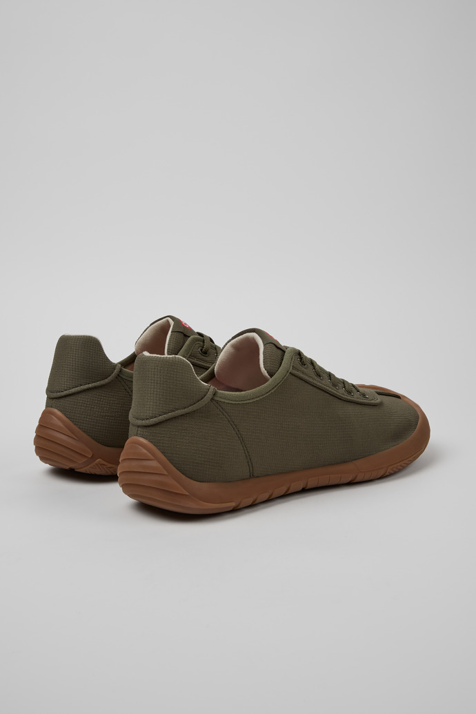 Camper Path - Grüner Herrensneaker aus Recycling-PET.