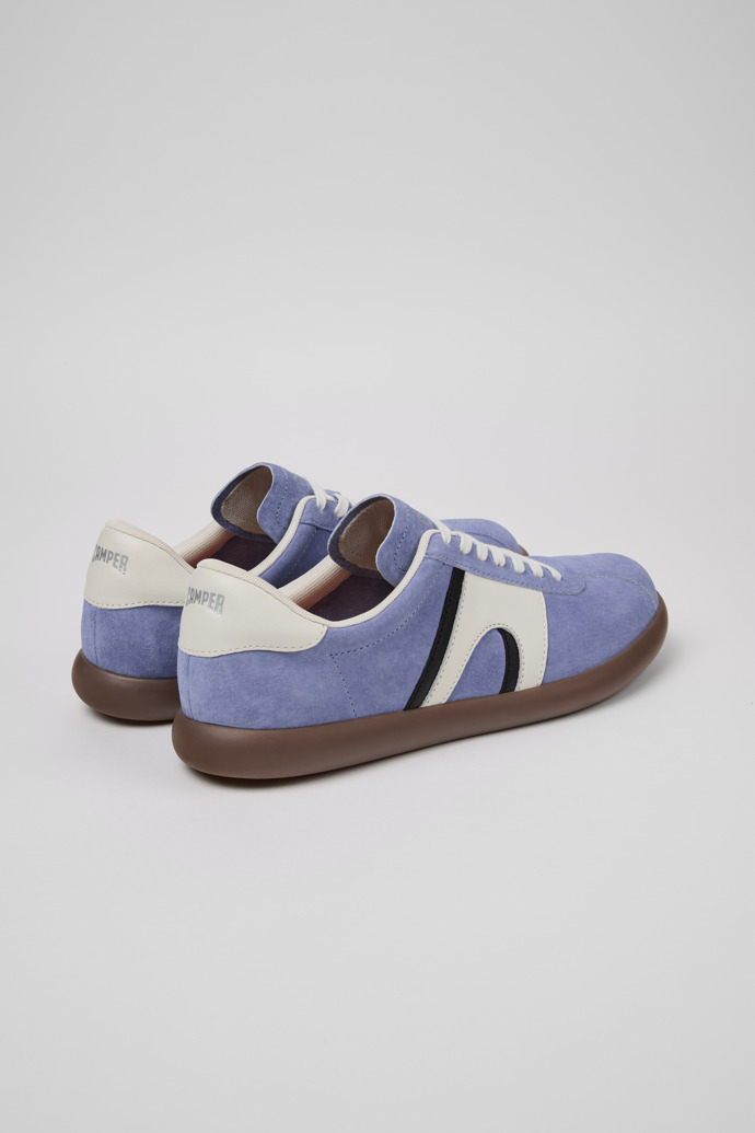 Camper Pelotas Soller - Mehrfarbiger Herrensneaker aus Leder und Nubukleder.