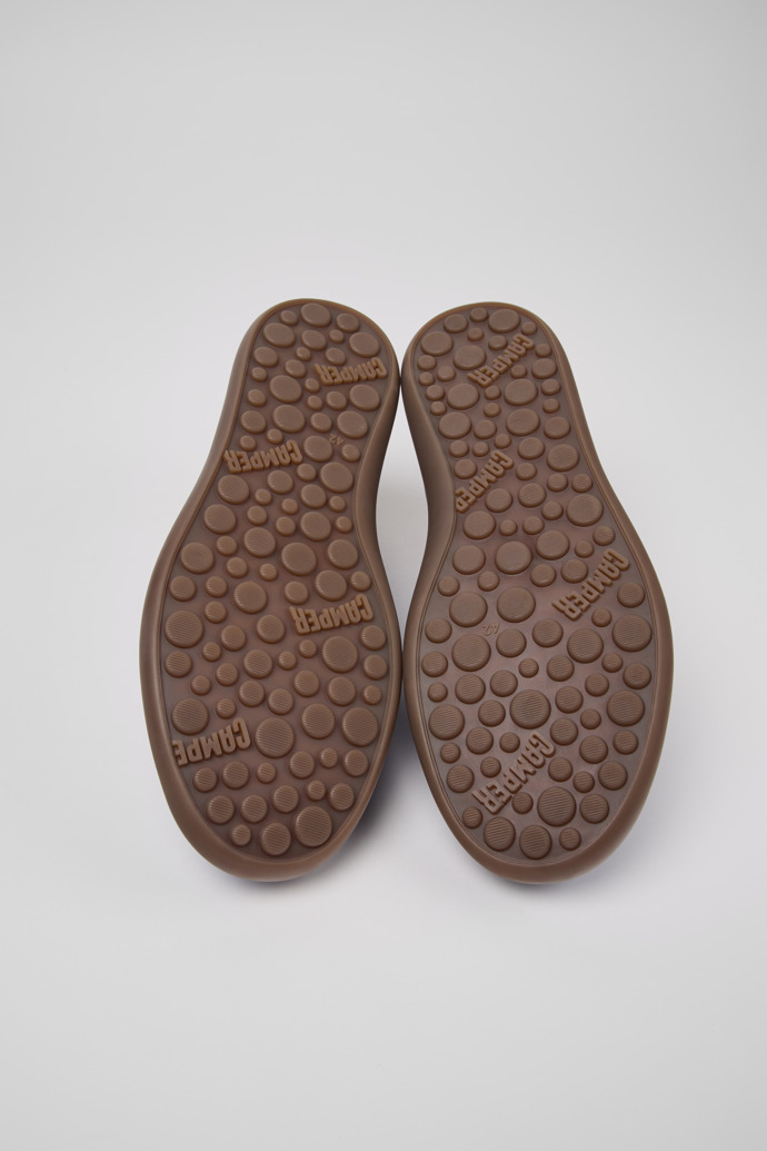 Camper Pelotas Soller - Mehrfarbiger Herrensneaker aus Leder und Nubukleder.