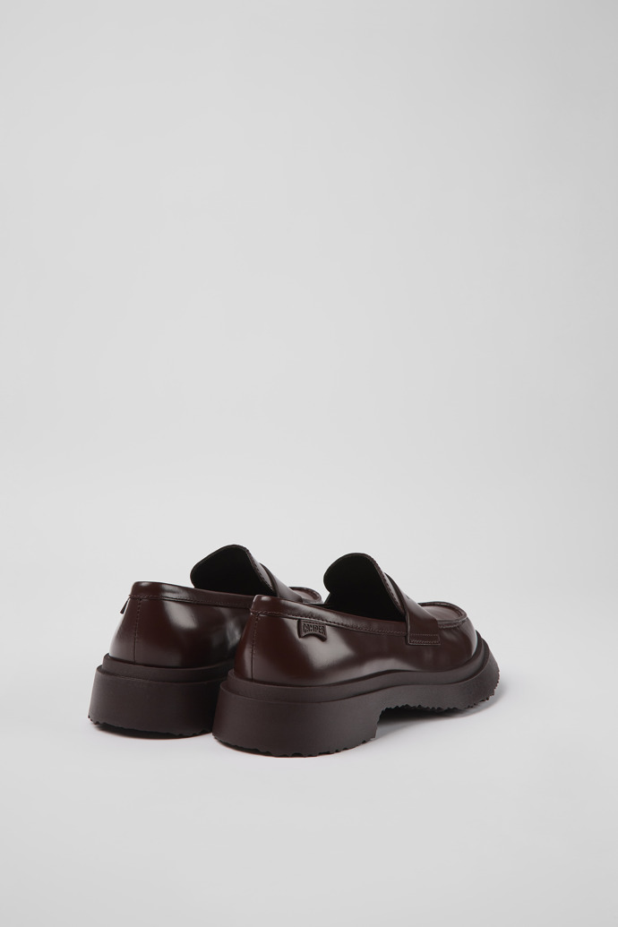 Camper Walden - Weinroter Damenloafer aus Leder