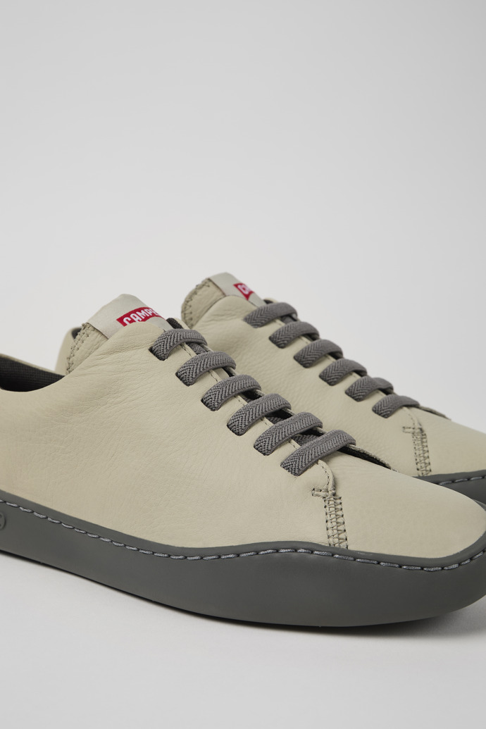 Camper Peu Touring - Grauer Damensneaker aus Leder