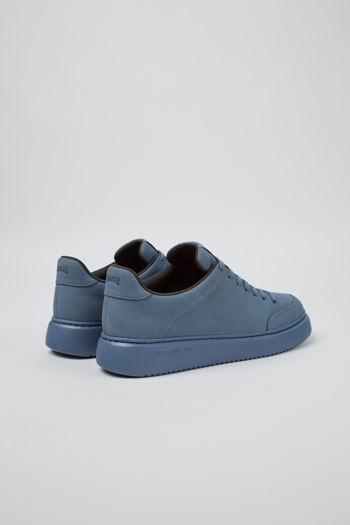 Camper Runner K21 - Blau Damensneaker aus Nubukleder