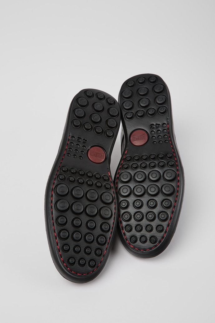 Camper Atom Work - Schwarzer Herrenschuh aus Leder.