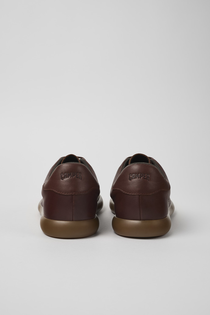 Camper Pelotas Soller - Brauner Herrensneaker aus Leder.