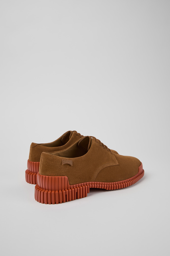Camper Pix - Brauner Herrenschuh aus Veloursleder.