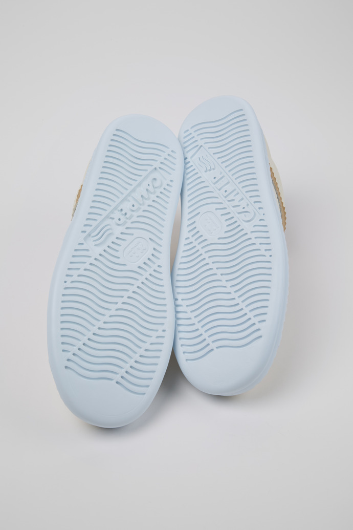 Camper Runner - Mehrfarbiger Herrensneaker aus recyceltem Leder.