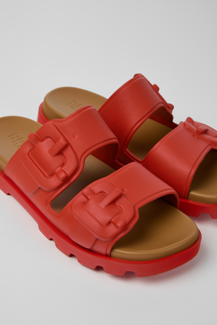 Camper Brutus Sandal - Rote Sandalen aus Synthetik für Herren.