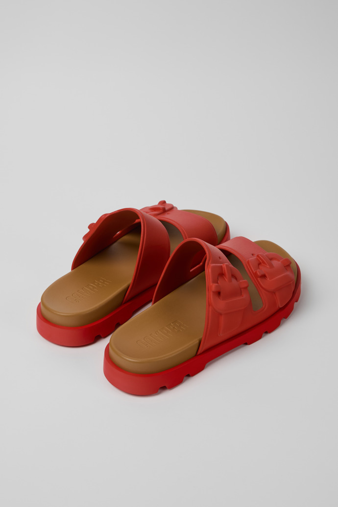 Camper Brutus Sandal - Rote Sandalen aus Synthetik für Herren.