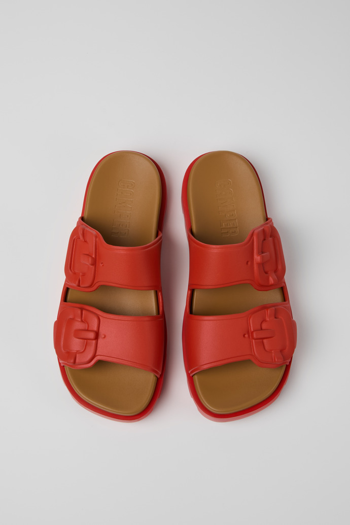 Camper Brutus Sandal - Rote Sandalen aus Synthetik für Herren.