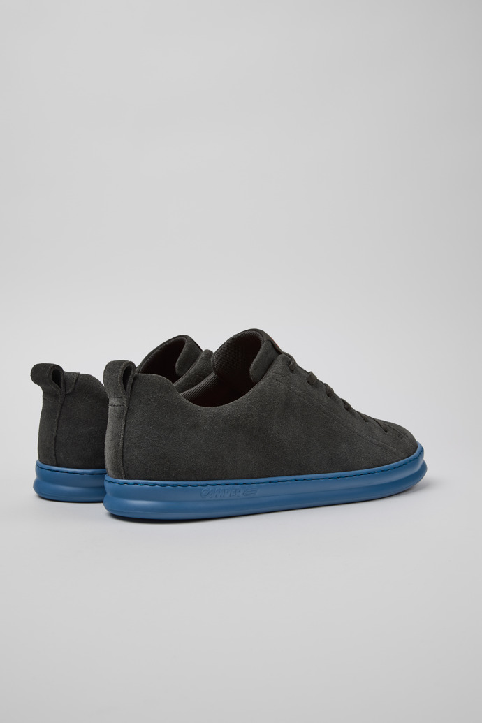 Camper Runner - Grauer Herrensneaker aus Nubukleder.
