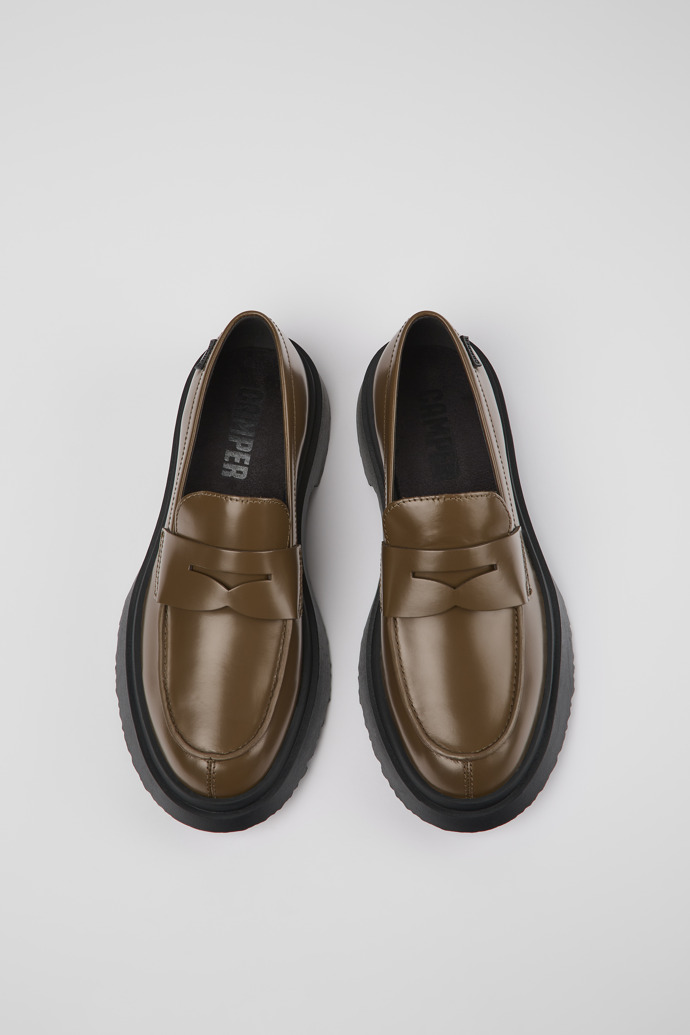 Camper Walden - Brauner Damenloafer aus Leder